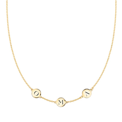 OMA Necklace in 14k Gold
