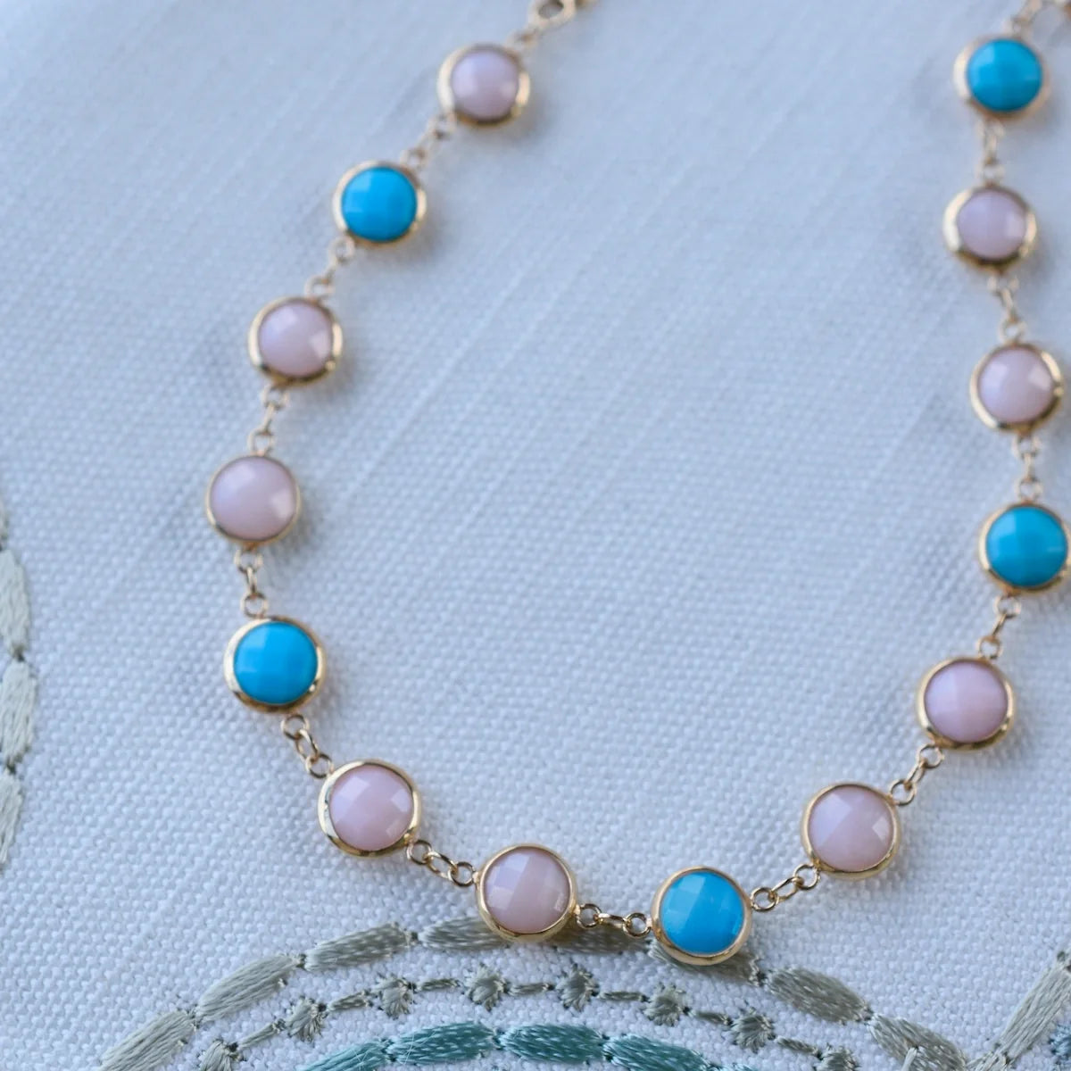 Newport Grand Palm Beach Bracelet in 14k Gold