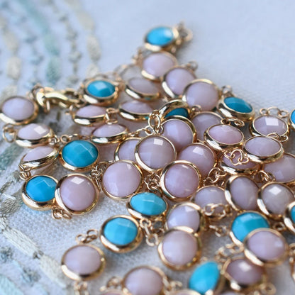 Newport Grand Palm Beach Necklace in 14k Gold