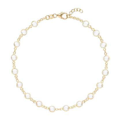 Newport Birthstone Bracelet in 14k Gold