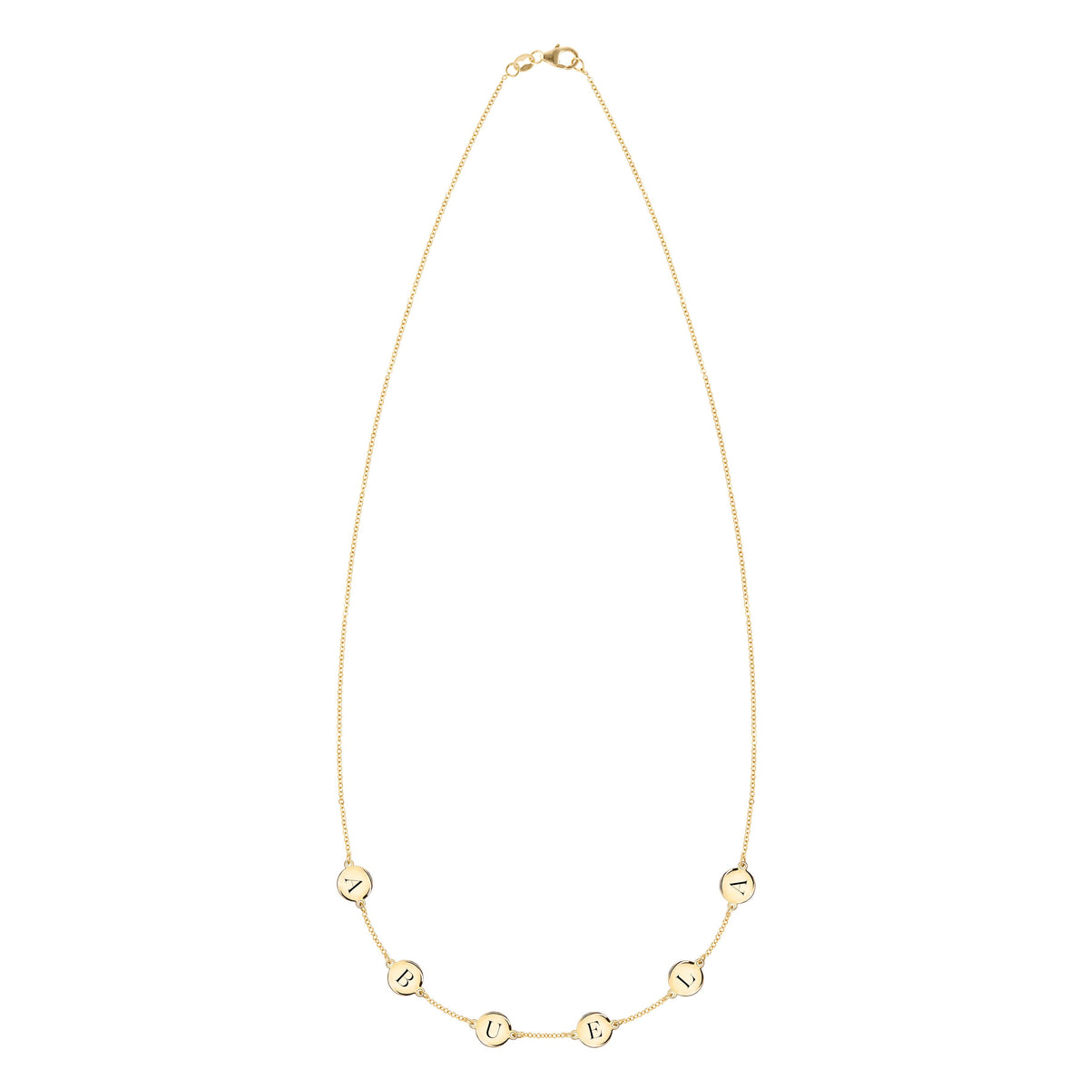ABUELA Necklace in 14k Gold