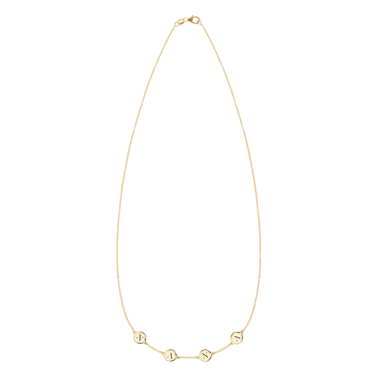 NANA Necklace in 14k Gold