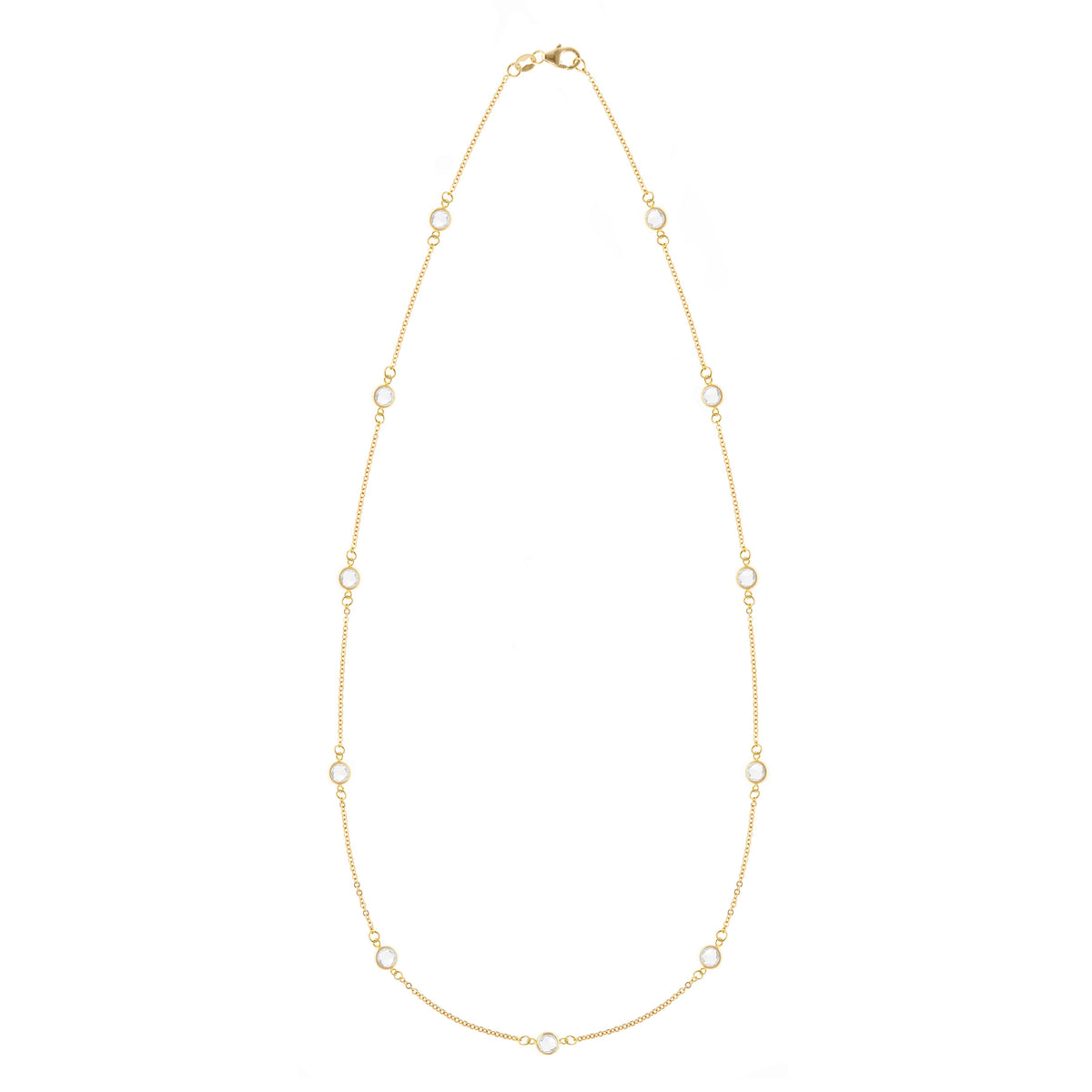Bayberry 11 Birthstone Necklace in 14k Gold