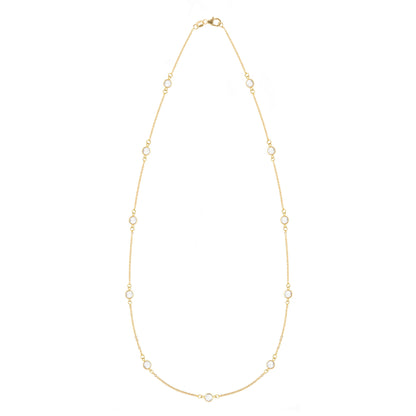Bayberry 11 Birthstone Necklace in 14k Gold