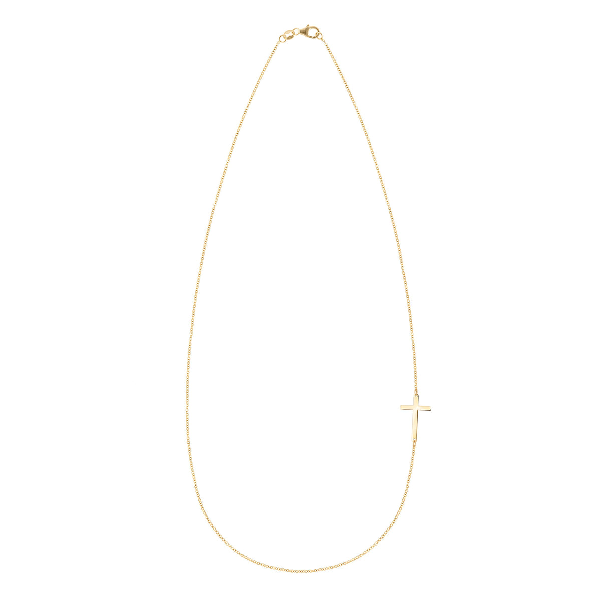 Cross Necklace in 14k Gold