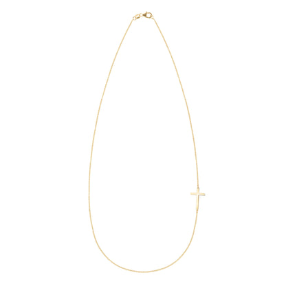 Cross Necklace in 14k Gold