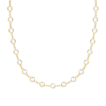 Newport Birthstone Necklace in 14k Gold