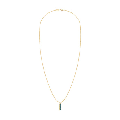 Providence 3 Alexandrite Pendant in 14k Gold (June)