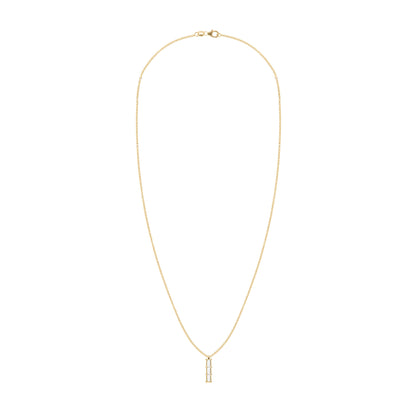 Providence 3 Birthstone Pendant in 14k Gold