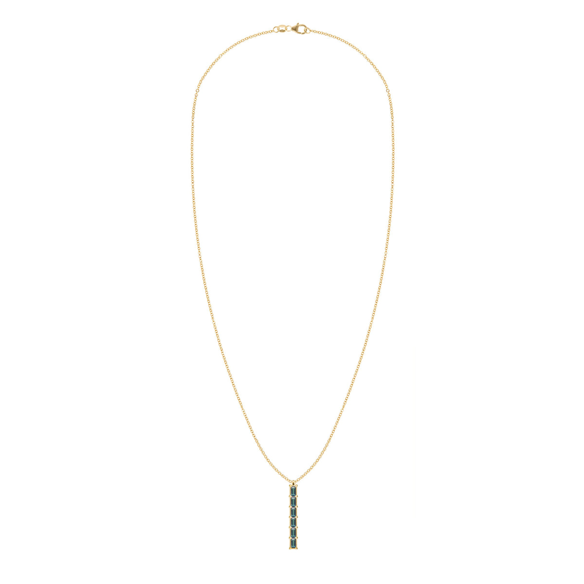 Providence 6 Alexandrite Pendant in 14k Gold (June)
