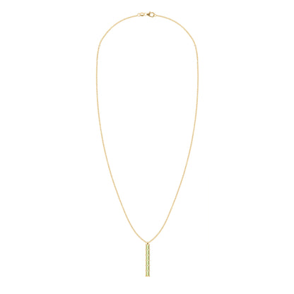 Providence 6 Peridot Pendant in 14k Gold (August)