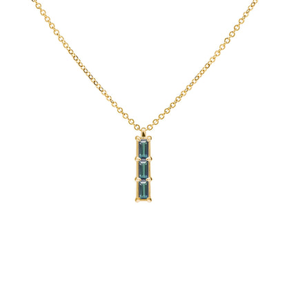 Providence 3 Alexandrite Pendant in 14k Gold (June)