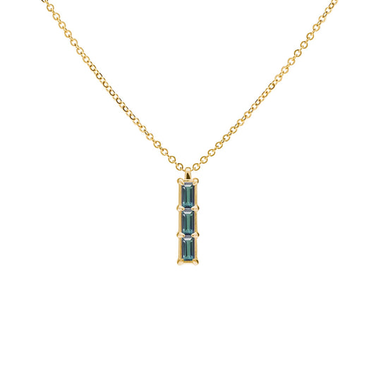 Providence 3 Alexandrite Pendant in 14k Gold (June)