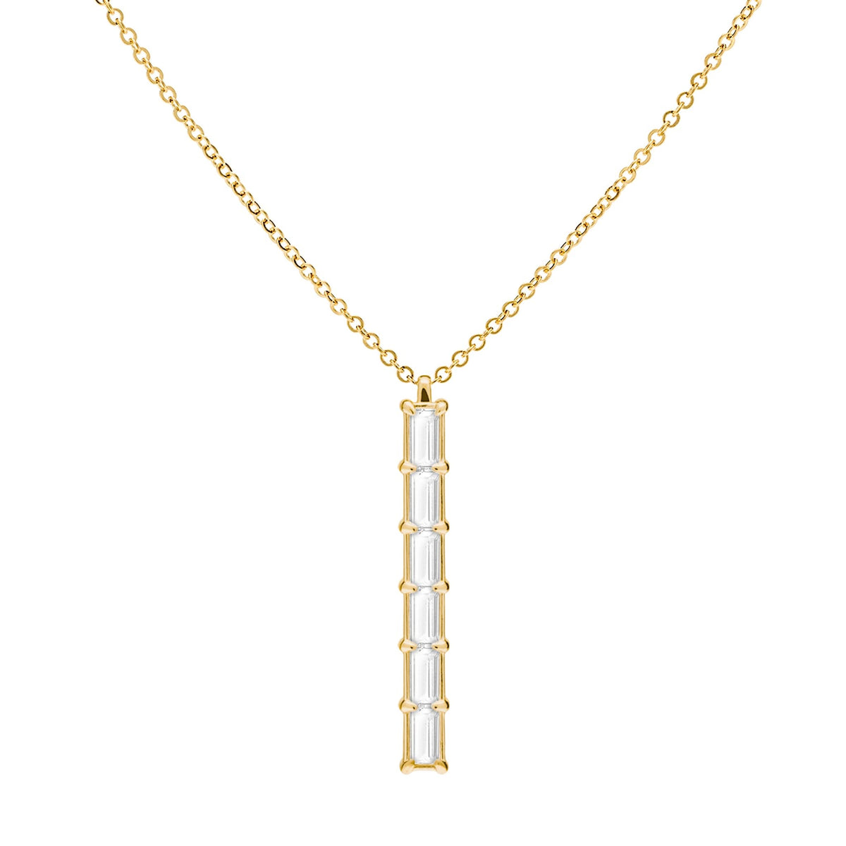 Providence 6 Birthstone Pendant in 14k Gold