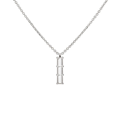 Providence 3 Birthstone Pendant in 14k Gold
