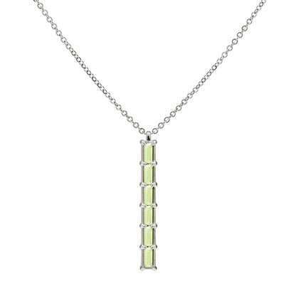 Providence 6 Peridot Pendant in 14k Gold (August)