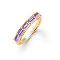 Providence Amethyst Ring in 14k Gold (February)