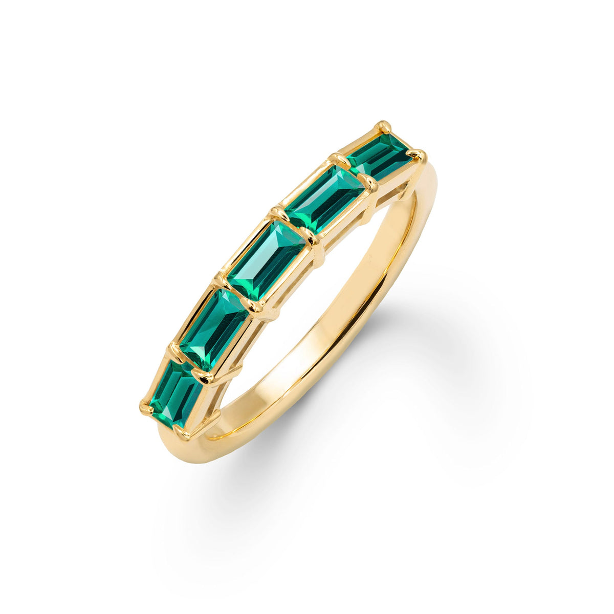 Providence Emerald Ring in 14k Gold (May)