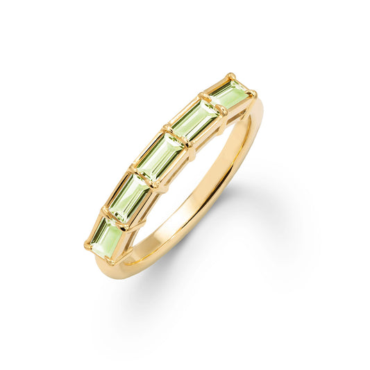 Providence Peridot Ring in 14k Gold (August)