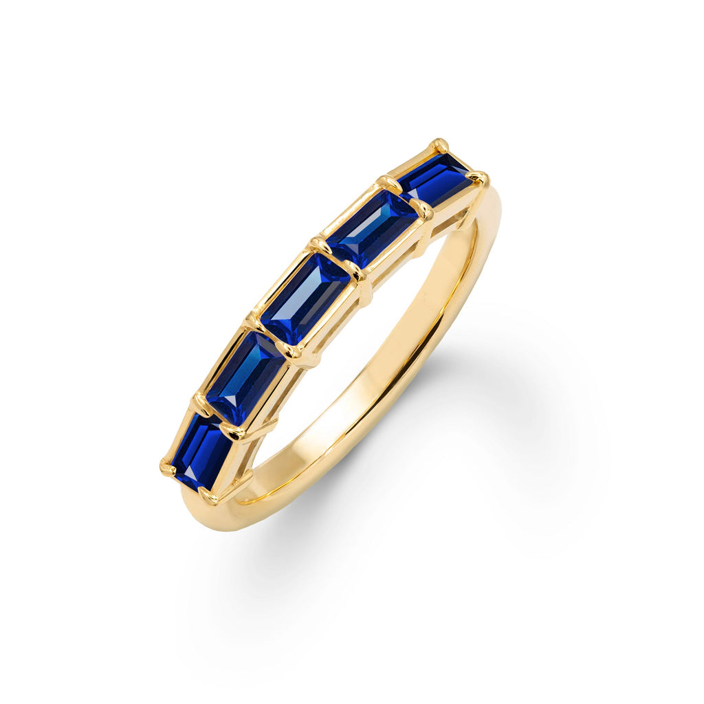Providence Sapphire Ring in 14k Gold (September)