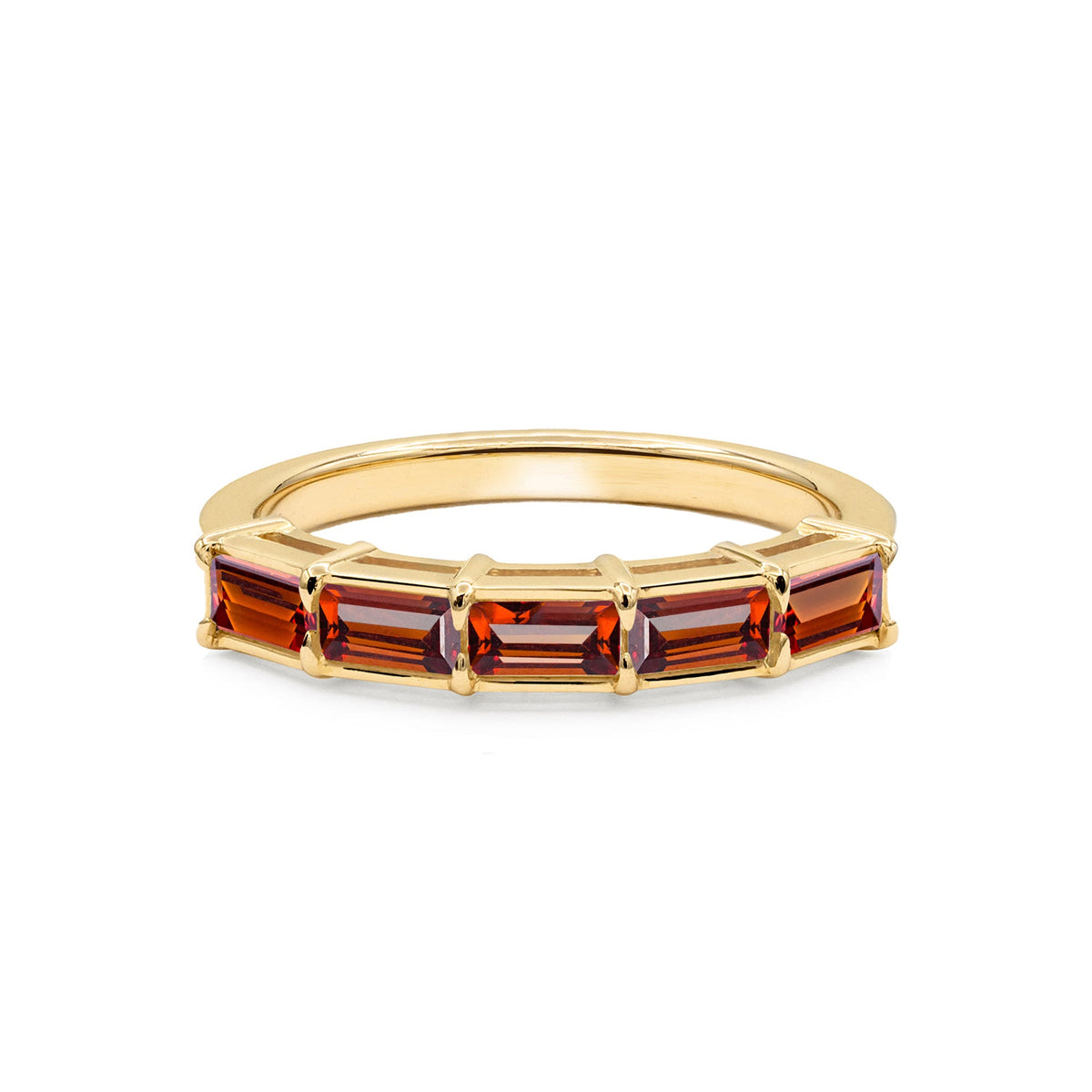 Providence Garnet Ring in 14k Gold (January)