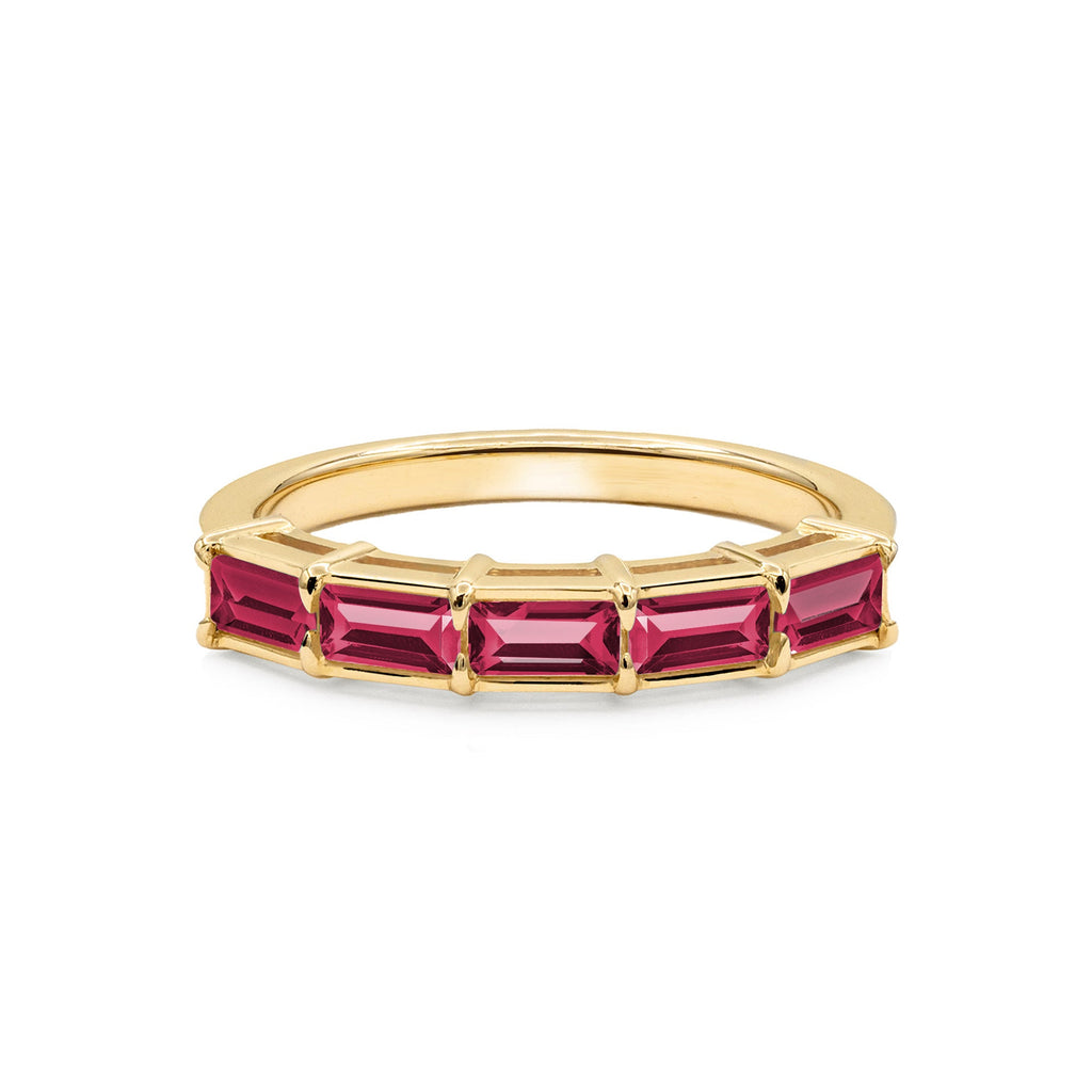 Providence Ruby Ring in 14k Gold (July)