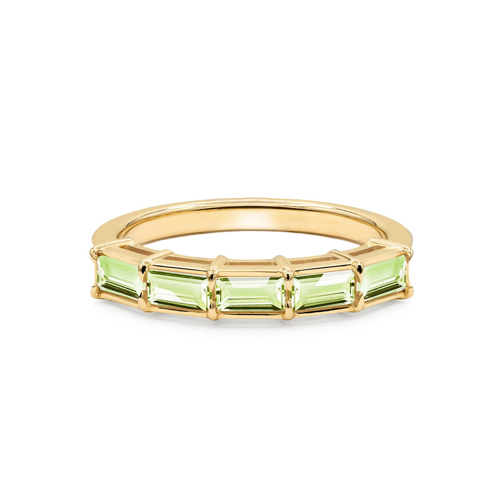 Providence Peridot Ring in 14k Gold (August)