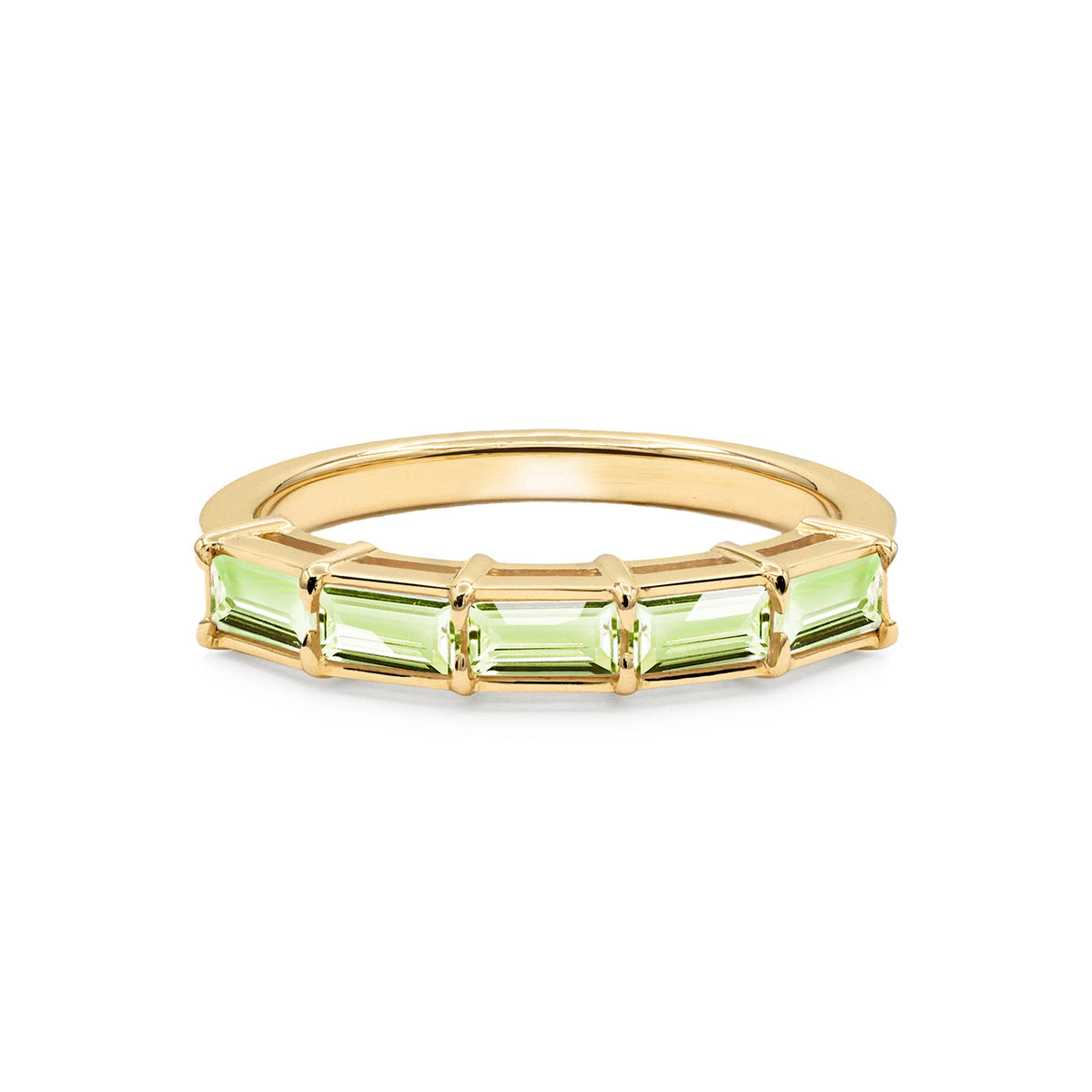 Providence Peridot Ring in 14k Gold (August)
