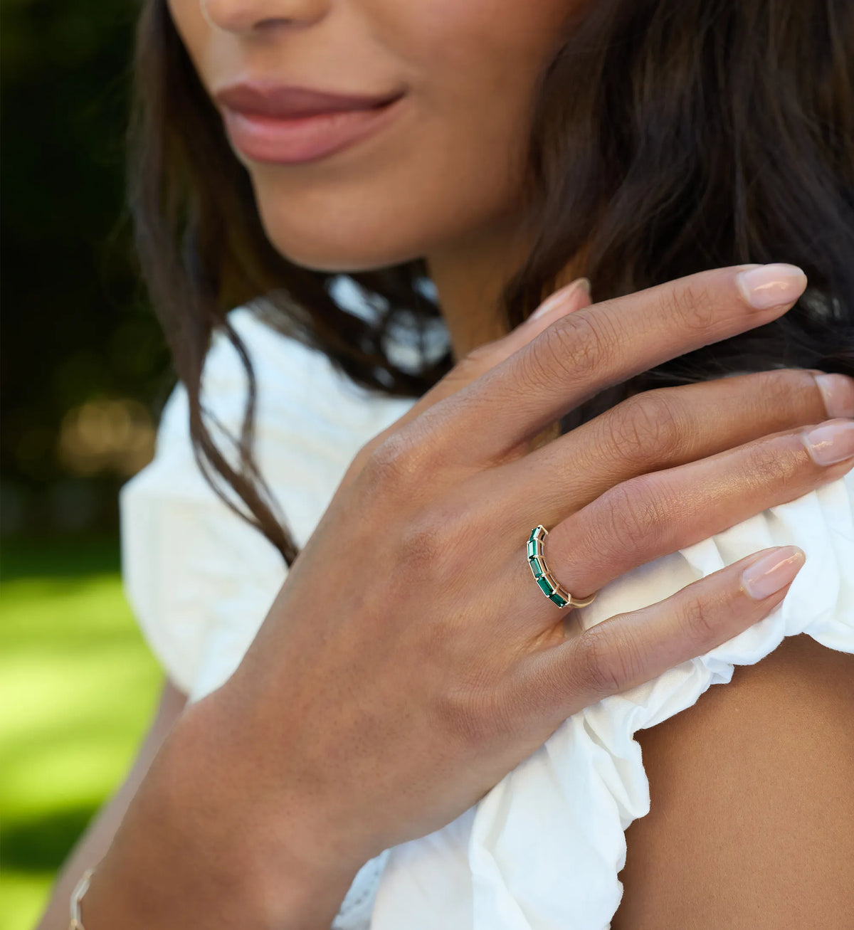 Providence Birthstone Ring in 14k Gold