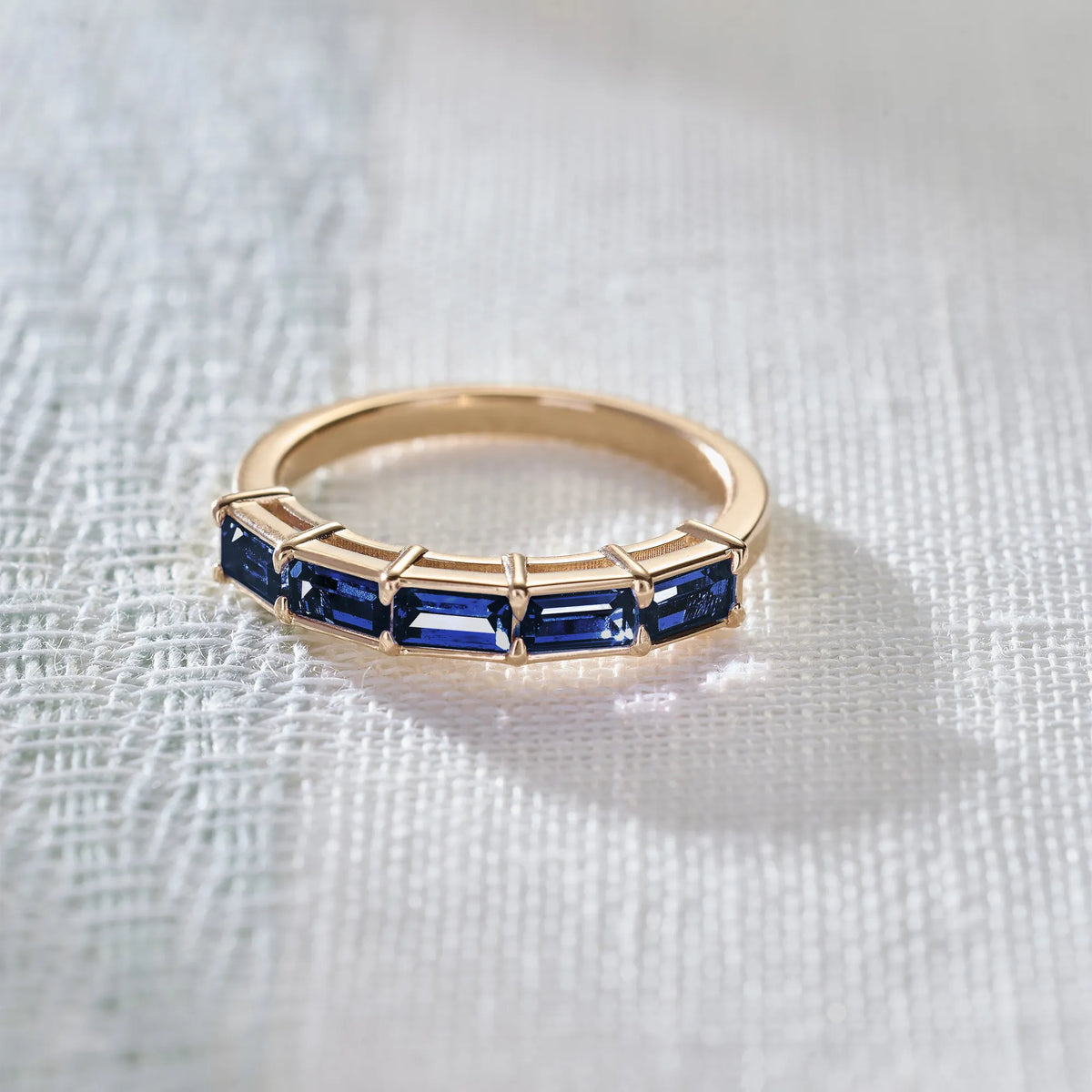 Providence Sapphire Ring in 14k Gold (September)