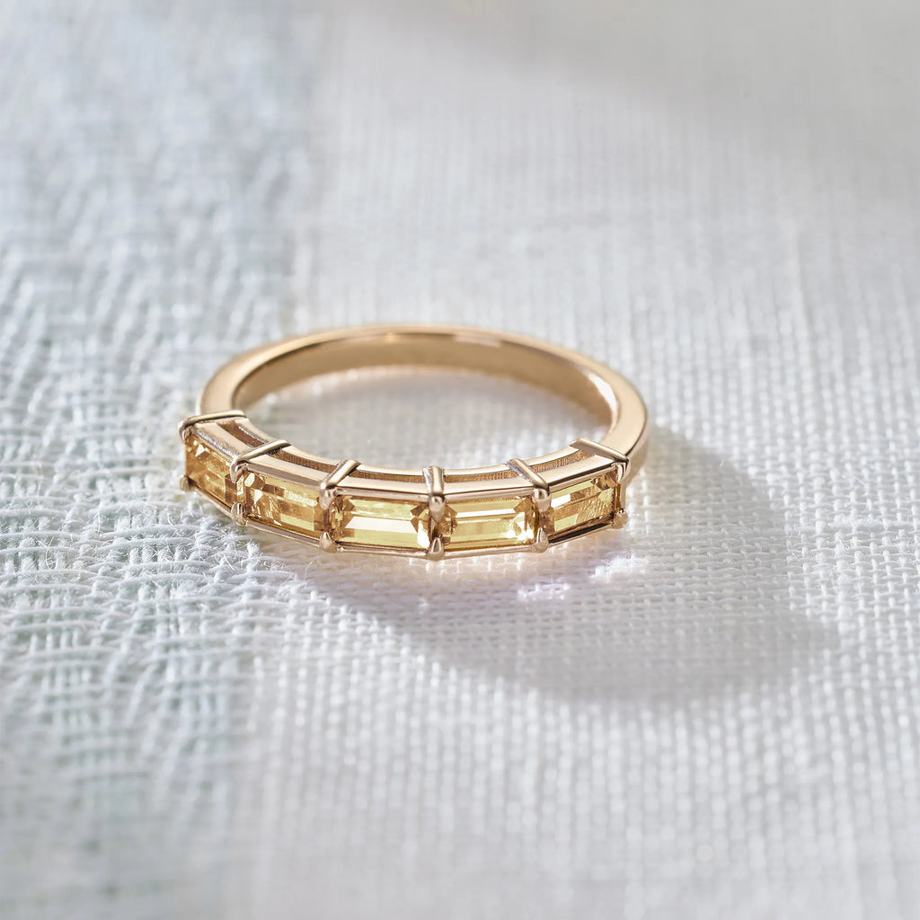 Providence Citrine Ring in 14k Gold (November)