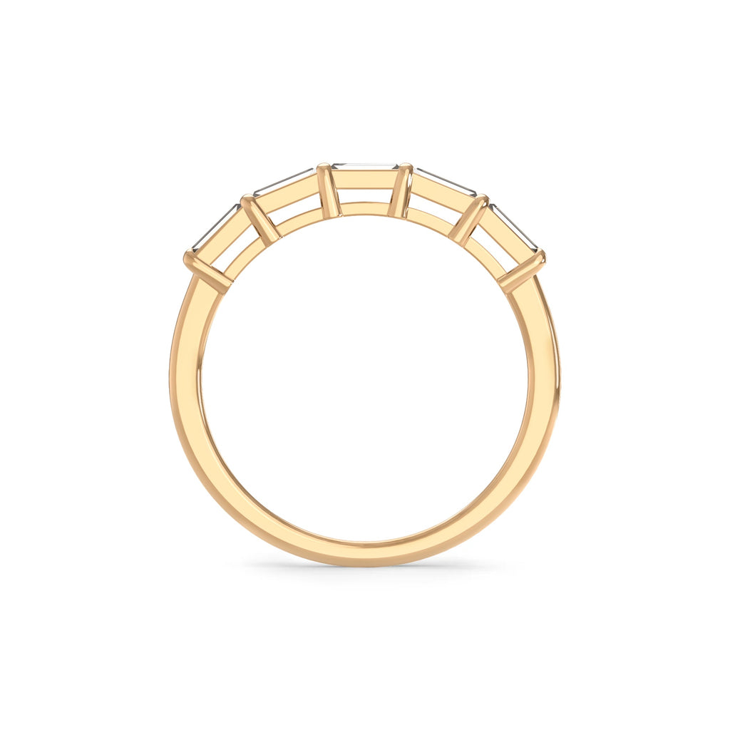 Providence White Topaz Ring in 14k Gold (April)
