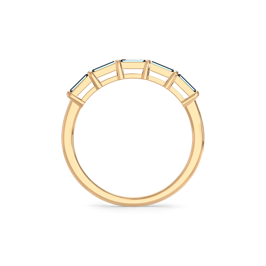 Providence Nantucket Blue Topaz Ring in 14k Gold (December)