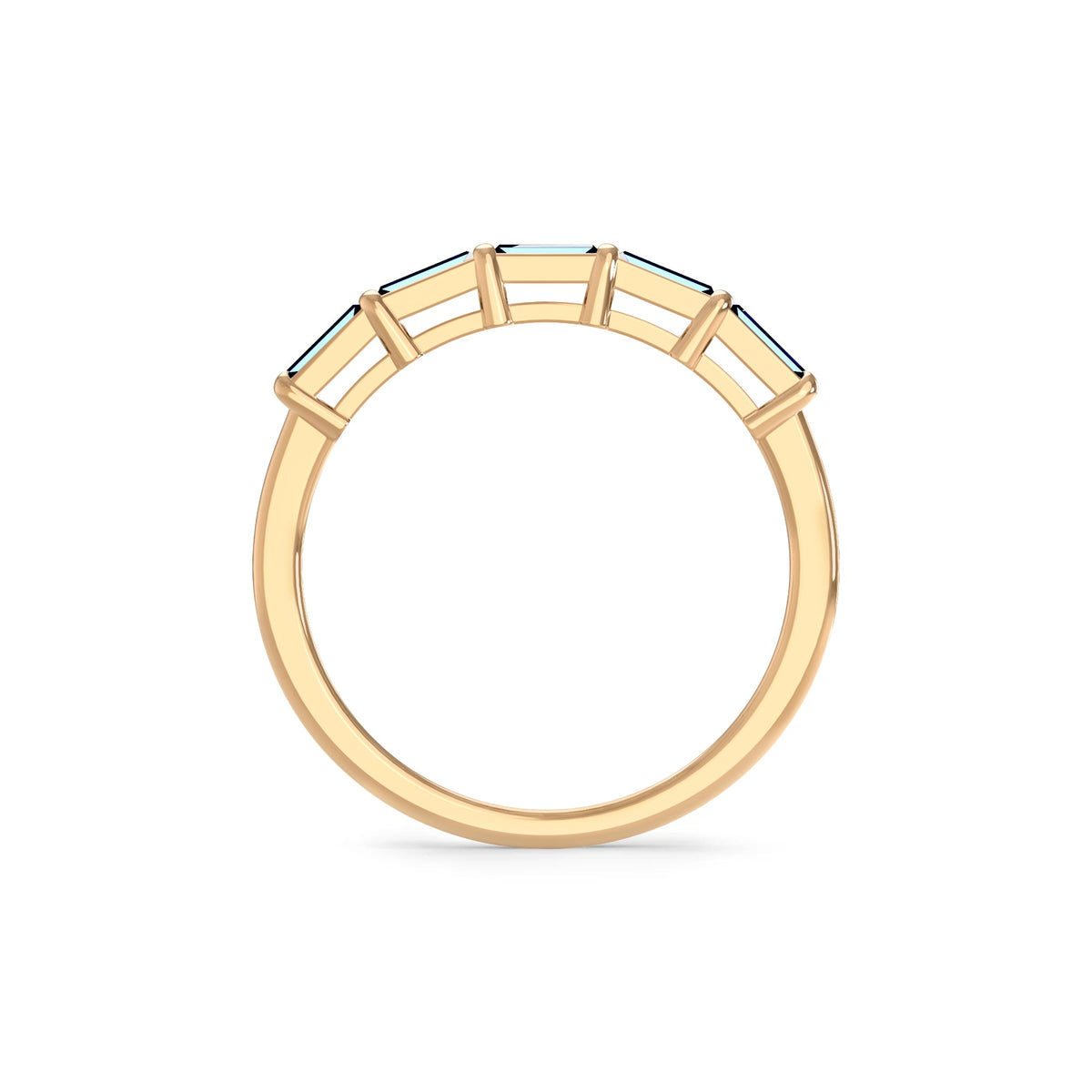 Providence Nantucket Blue Topaz Ring in 14k Gold (December)