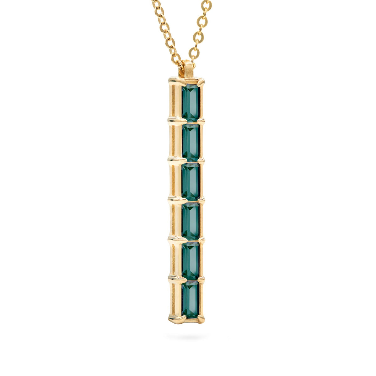 Providence 6 Alexandrite Pendant in 14k Gold (June)