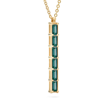 Providence 6 Alexandrite Pendant in 14k Gold (June)