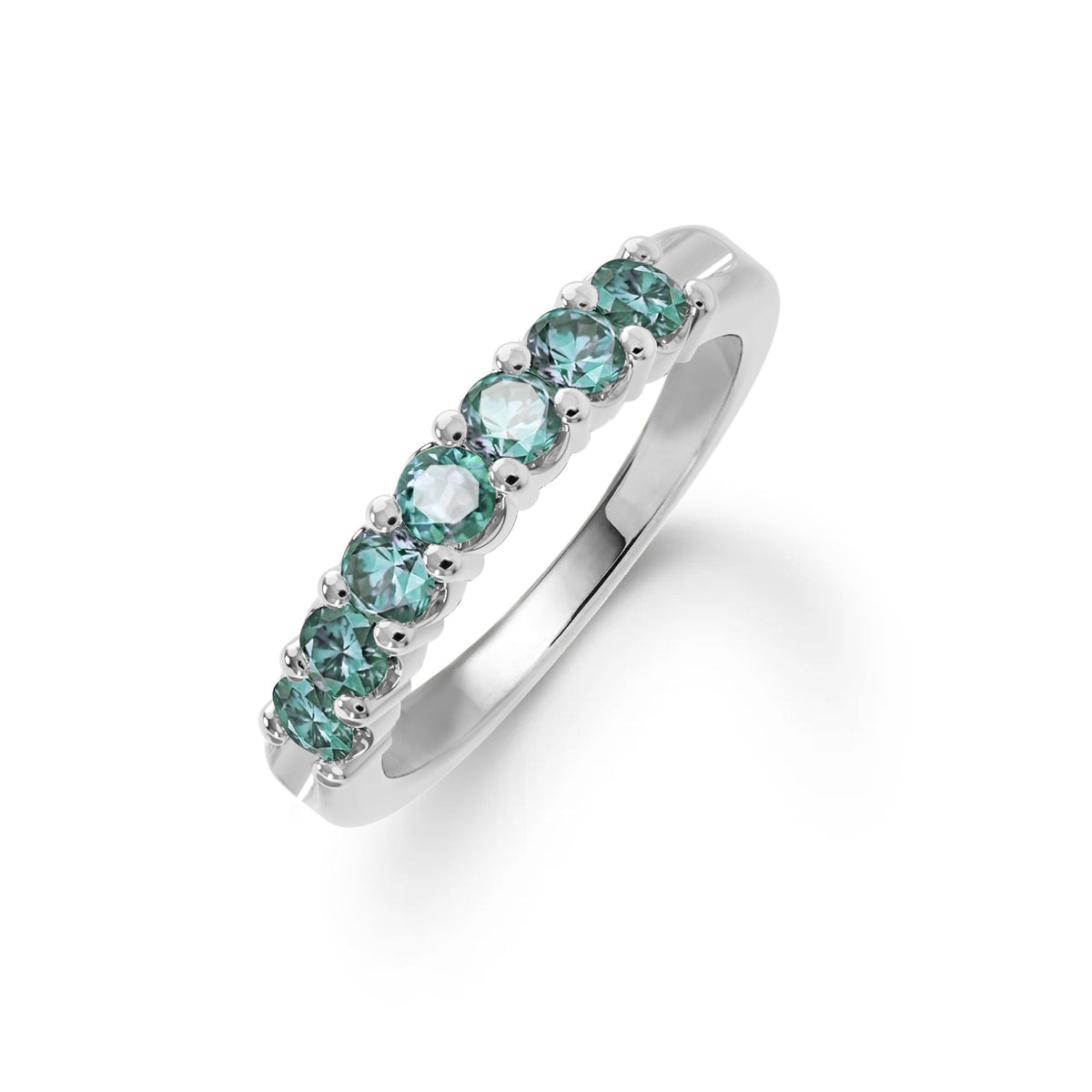 Rosecliff Luxe Alexandrite Stackable Ring in 14k Gold (June)