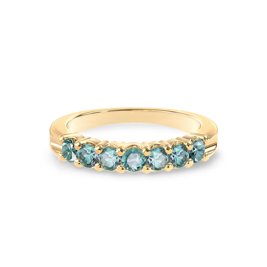 Rosecliff Luxe Alexandrite Stackable Ring in 14k Gold (June)