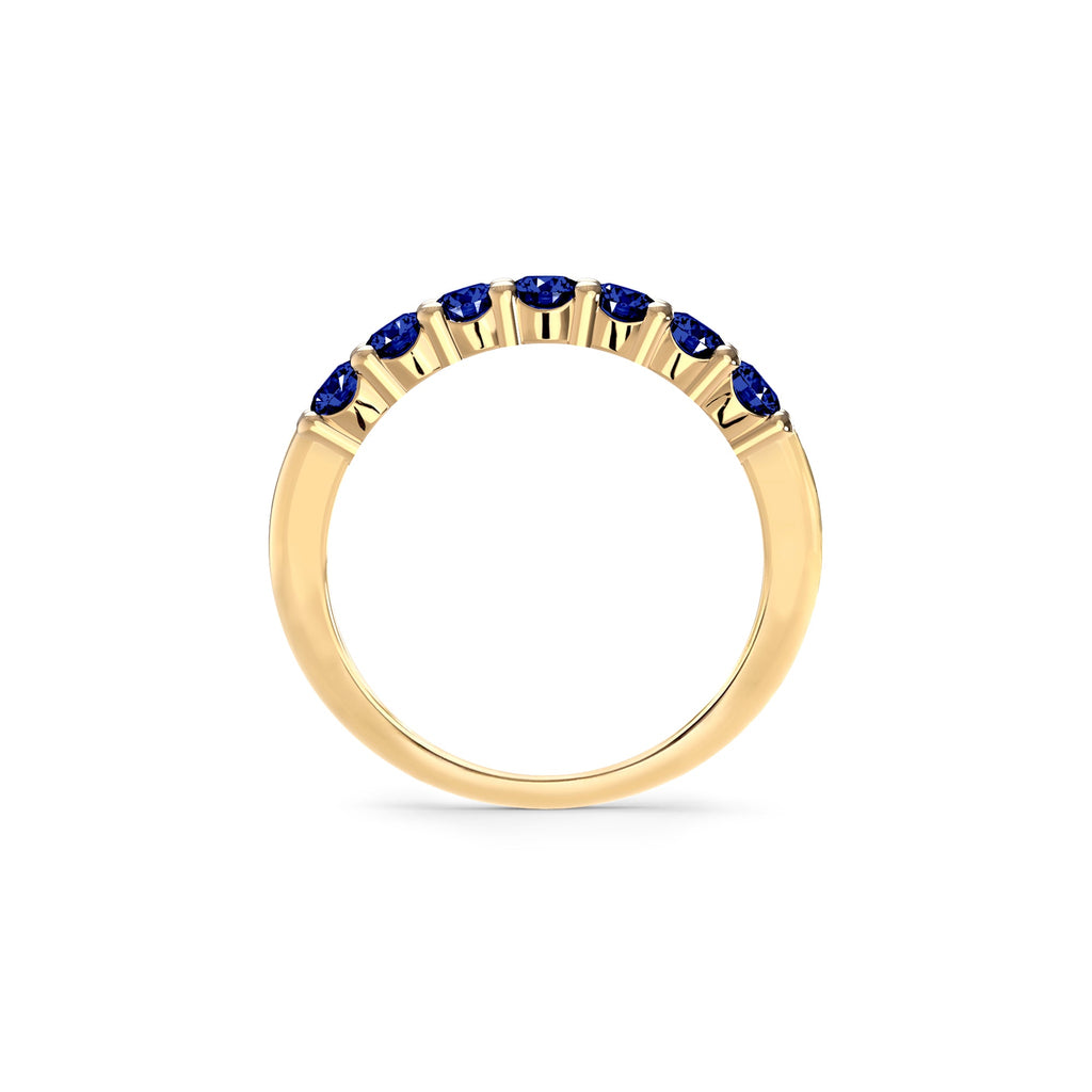 Rosecliff Luxe Sapphire Stackable Ring in 14k Gold (September)