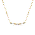 Rosecliff Bar Adelaide Mini Necklace in 14k Gold