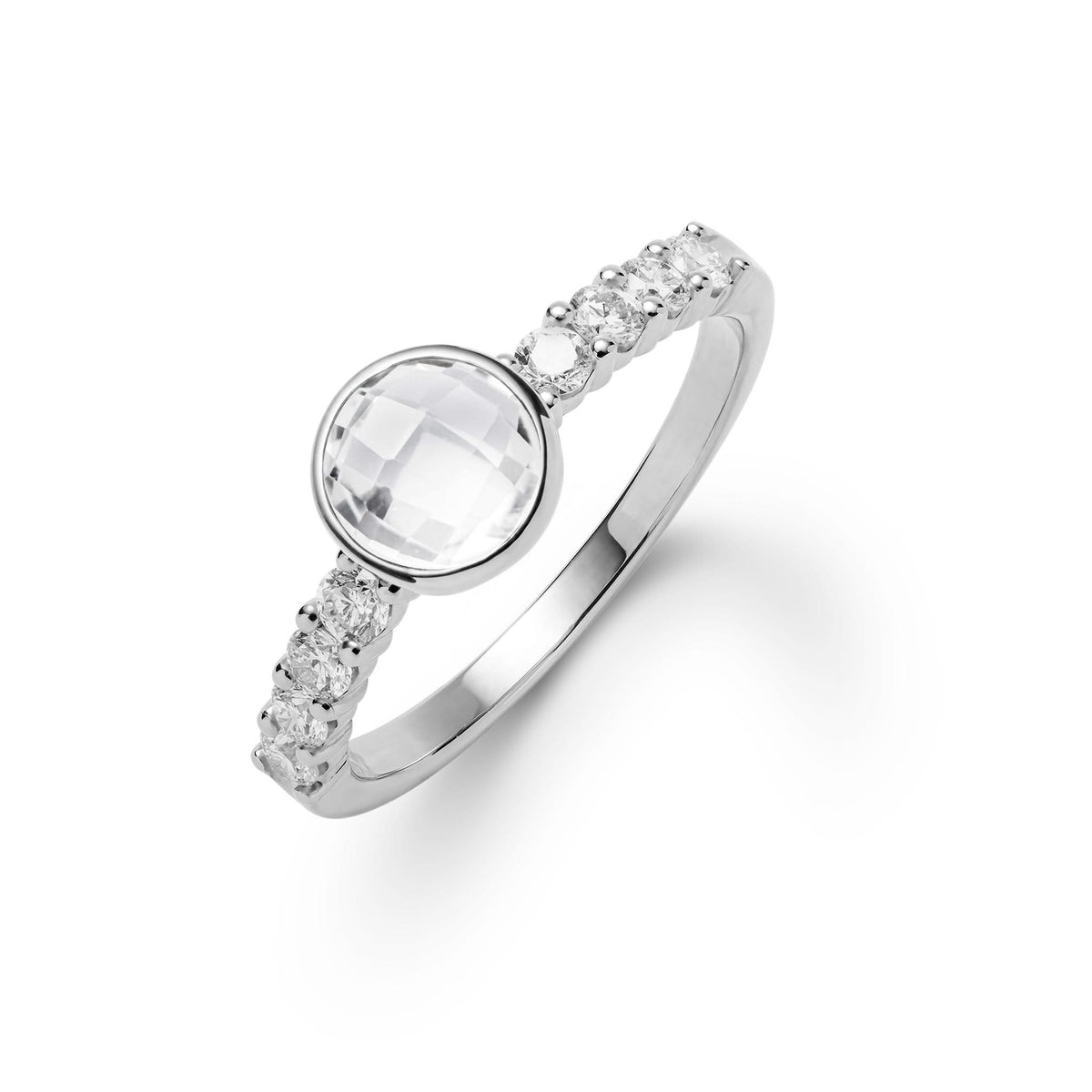 Rosecliff Grand Ring in 14k Gold