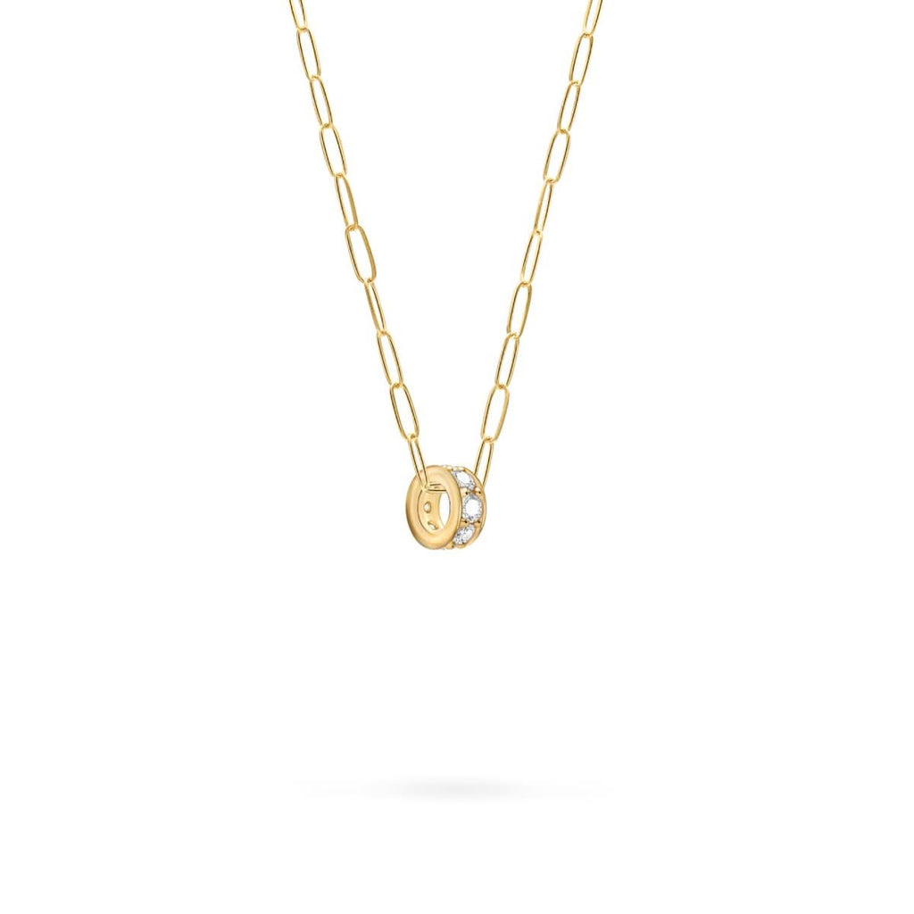 Rosecliff Diamond Bead in 14k Gold