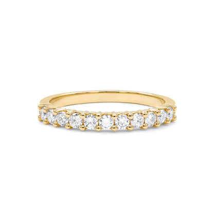 Rosecliff Diamond Stackable Ring in 14k Gold (April)
