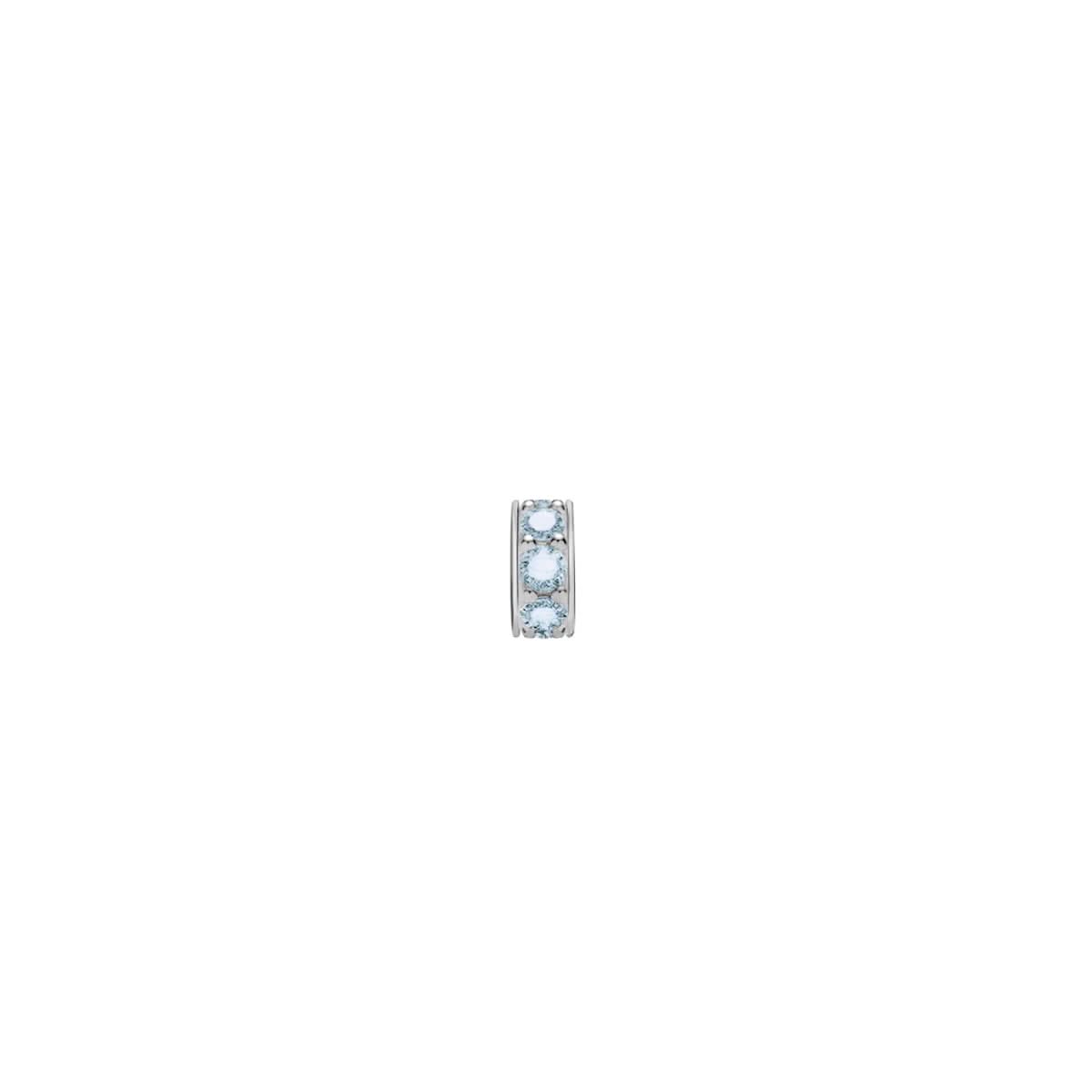 Rosecliff Nantucket Blue Topaz Bead in 14k Gold (December)