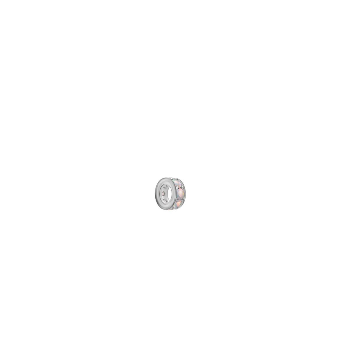 Rosecliff Opal Bead in 14k Gold (October)