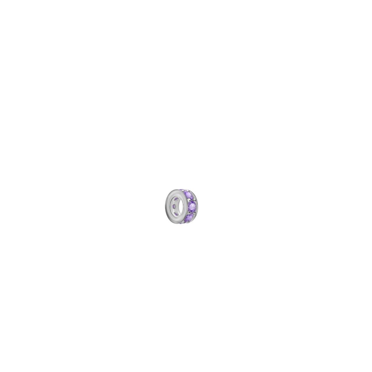 Rosecliff Amethyst Bead in 14k Gold (February)