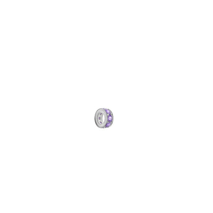 Rosecliff Amethyst Bead in 14k Gold (February)