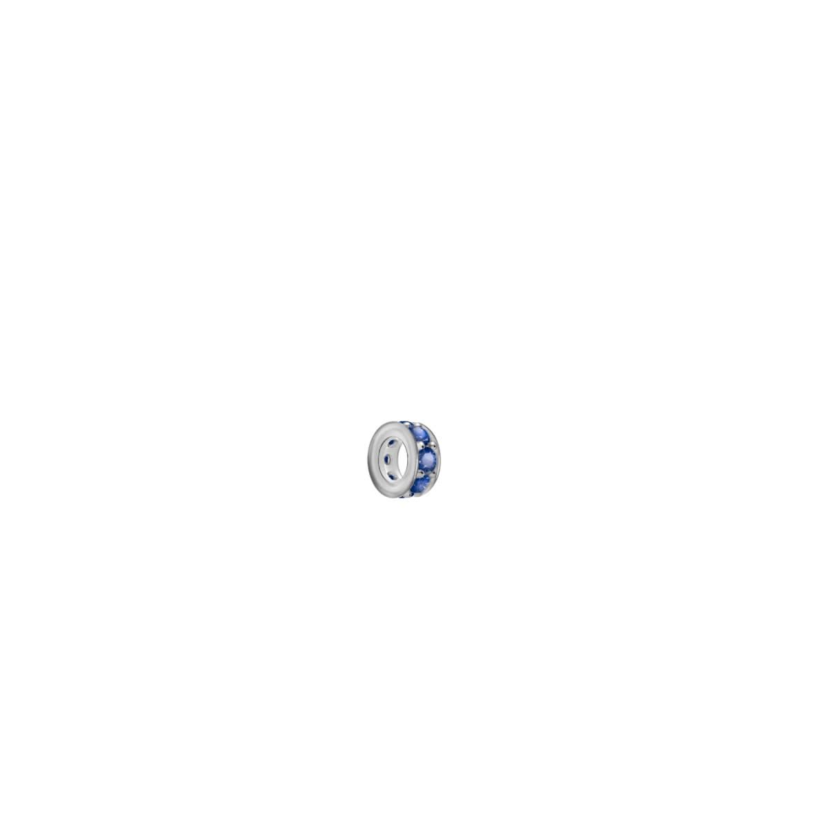 Rosecliff Sapphire Bead in 14k Gold (September)