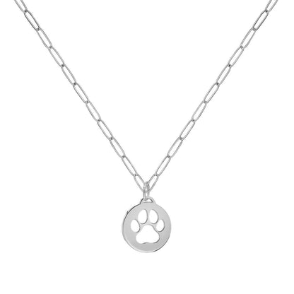 Paw Pendant in 14k Gold