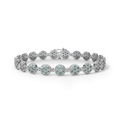 Rosecliff Tennis Alexandrite Bracelet in 14k Gold (June)
